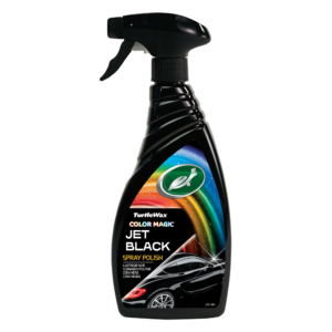 Поліроль з синтетичними восками й пігментами для чорних авто Turtle Wax HYBRID JET BLACK 500 мл 53203